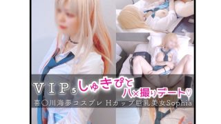 「【VIP:5】芸能人級フランスハーフ美女　着○恋　喜○川海夢　外人体型Hカ……のアイキャッチ画像